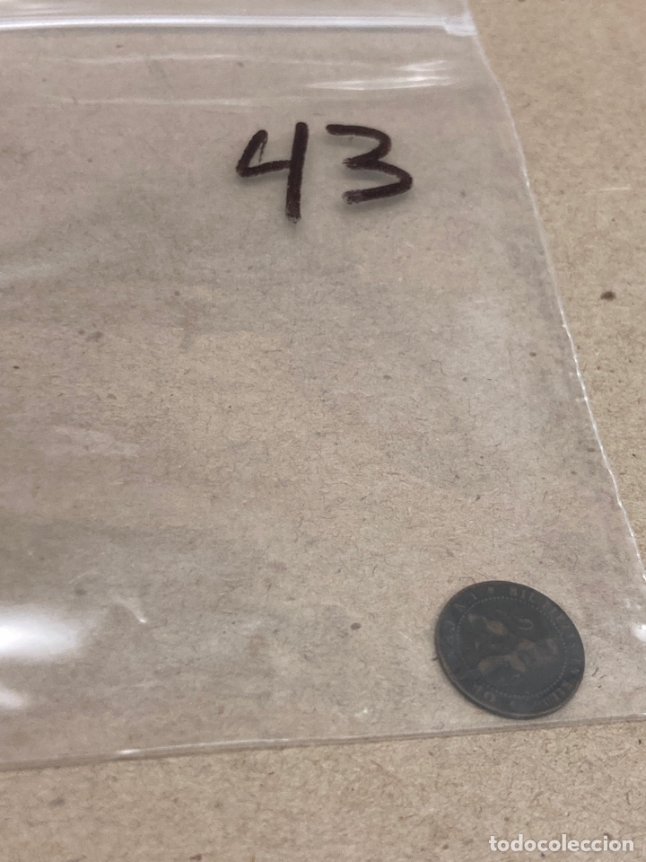 Monedas de Espa&ntilde;a: Moneda de un c&eacute;ntimo 1870 - Foto 3