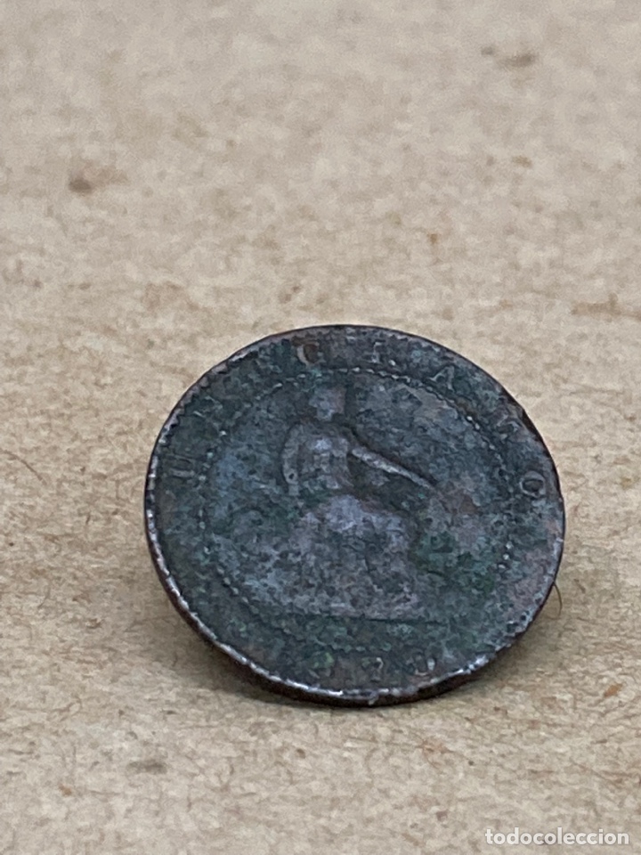 Monedas de Espa&ntilde;a: Moneda de un c&eacute;ntimo 1870 - Foto 1