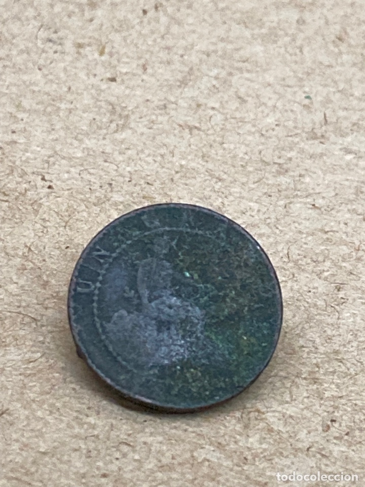 Monedas de Espa&ntilde;a: Moneda de un c&eacute;ntimo 1870 - Foto 2