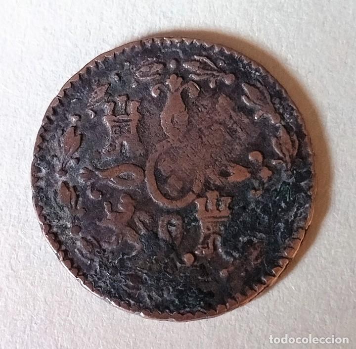 Monedas de Espa&ntilde;a: 2 MARAVEDIS FERNANDO VII - Foto 2