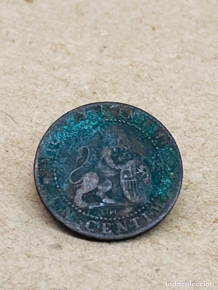 Monedas de Espa&ntilde;a: Moneda de un c&eacute;ntimo 1870 - Foto 1