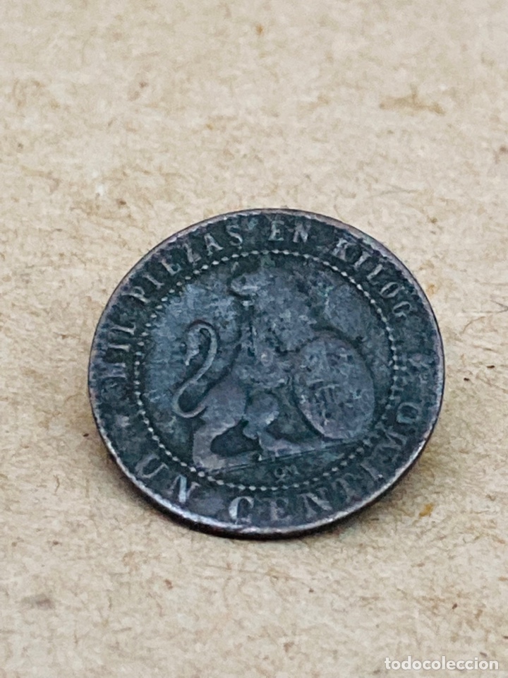Monedas de Espa&ntilde;a: Moneda de un c&eacute;ntimo 1870 - Foto 1