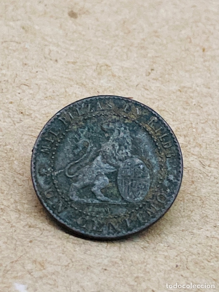 Monedas de Espa&ntilde;a: Moneda de un c&eacute;ntimo 1870 - Foto 1