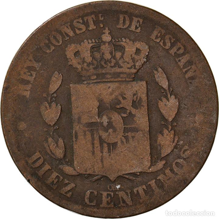 Monedas de Espa&ntilde;a: [#964576] Moneda, Espa&ntilde;a, 10 Centimos, 1879 - Foto 2