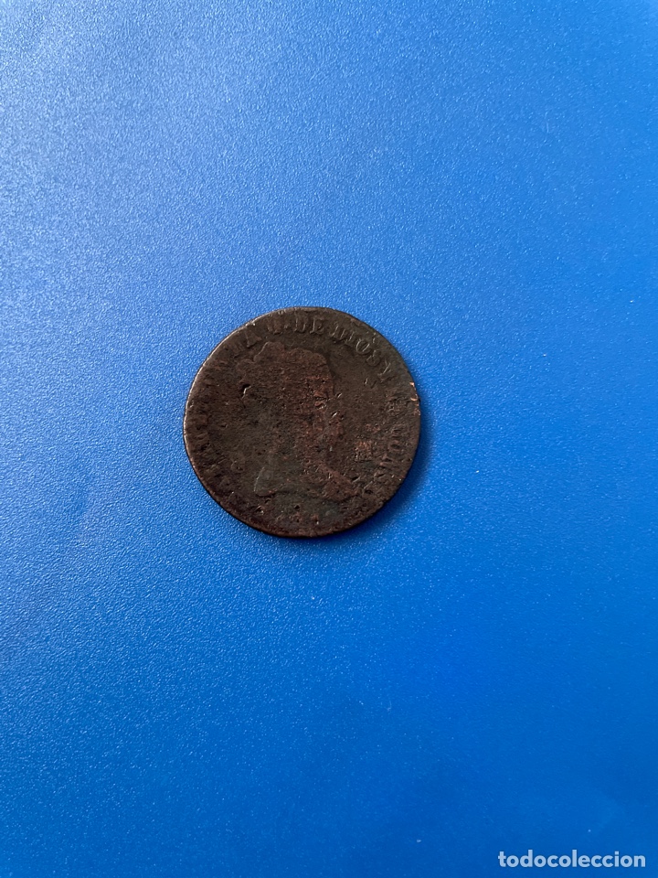 Monedas de Espa&ntilde;a: 8 maravedis Isabel II 1849 - Foto 2