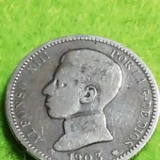 Monedas de España: PLATA. UNA PESETA DE PLATA 1903.DE ALFONSO XIII. Lote 327941658