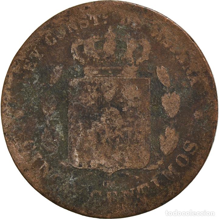 Monedas de Espa&ntilde;a: [#922083] Moneda, Espa&ntilde;a, 5 Centimos, 1877 - Foto 2