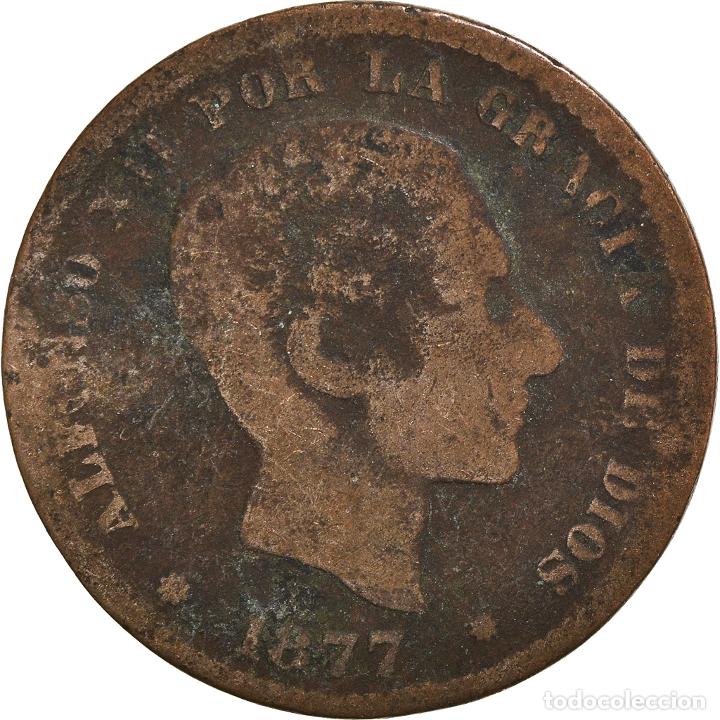 Monedas de Espa&ntilde;a: [#922083] Moneda, Espa&ntilde;a, 5 Centimos, 1877 - Foto 1