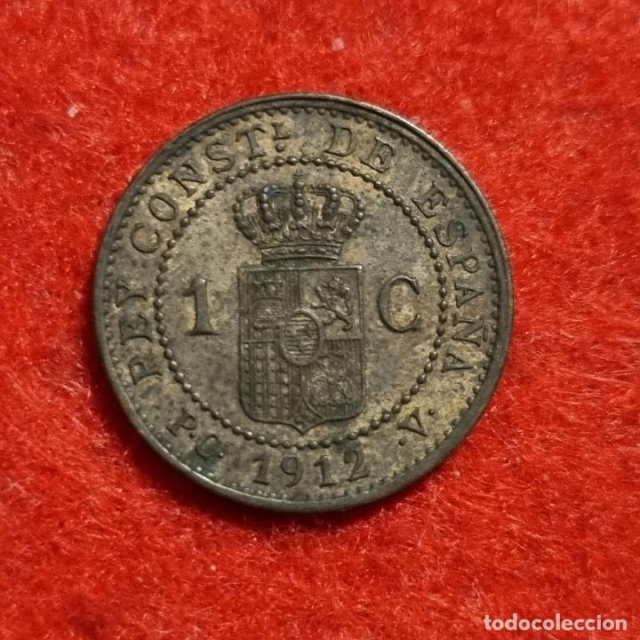 Monedas de Espa&ntilde;a: MONEDA 1 CENTIMO COBRE 1913 MBC+ ORIGINAL C15 - Foto 2