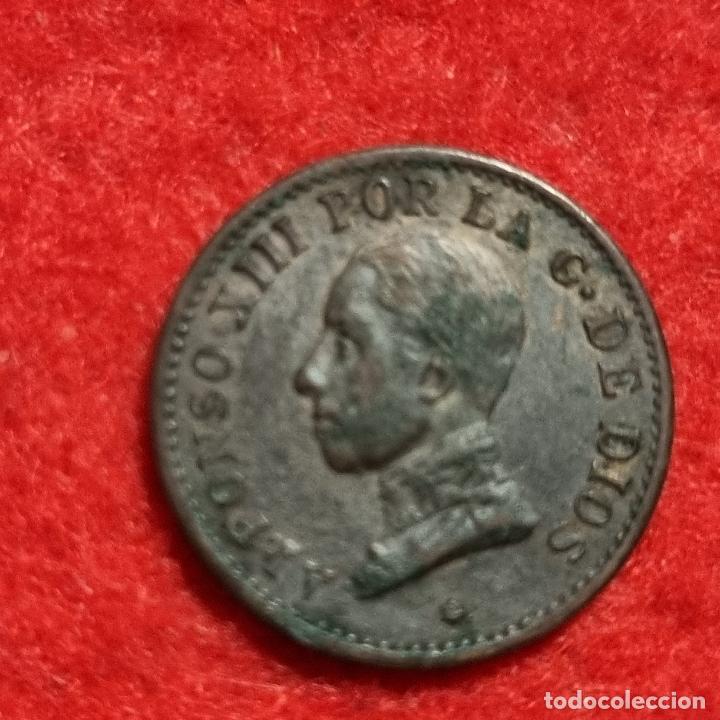 Monedas de Espa&ntilde;a: MONEDA 1 CENTIMO COBRE 1912 MBC ORIGINAL C15 - Foto 1