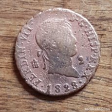 Monedas de España: 2 MARAVEDIS FERNANDO VII SEGOVIA 1828. Lote 331944128