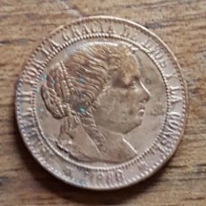 Monedas de España: 1 CENTIMO DE ESCUDO ISABEL 2 SEVILLA 1868. Lote 331948818