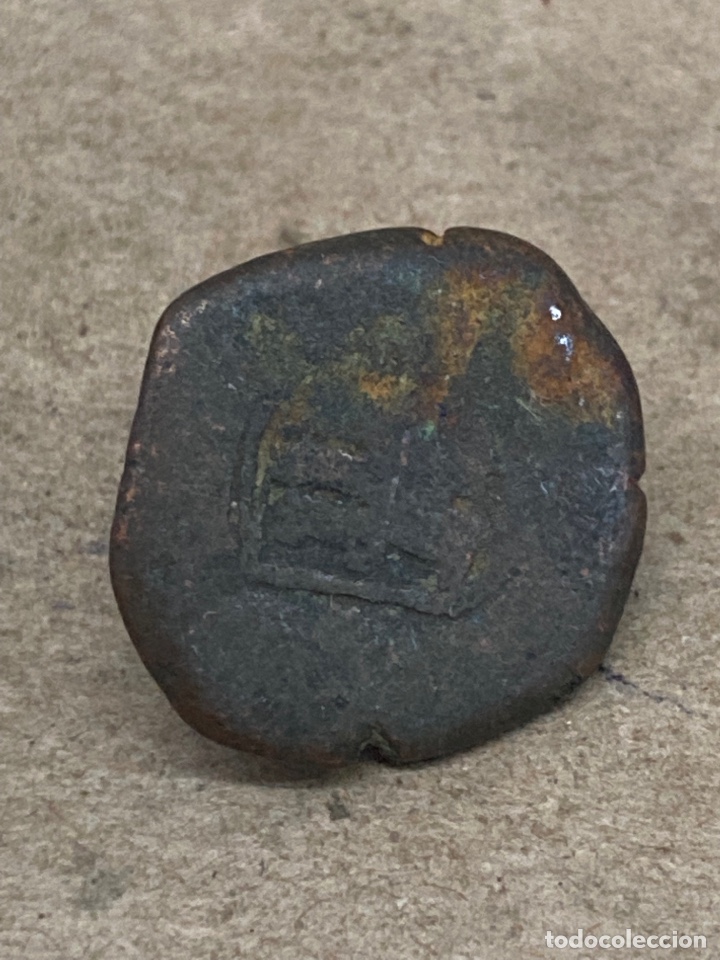 Monedas de Espa&ntilde;a: Moneda de cobre sin identificar - Foto 2