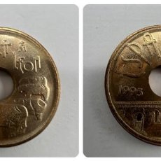 Monedas de España: MONEDA. ESPAÑA. CASTILLA LEÓN. ERROR (FALTA LA Y). 25 PTAS. 1995. S/C. VER FOTOS