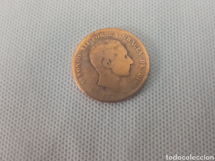 Monedas de Espa&ntilde;a: Espa&ntilde;a moneda 10 c&eacute;ntimos Alfonso XII - Foto 1