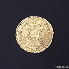Monedas de España: CARLOS III - 1/2 ESCUDO DE ORO DE MADRID DE 1788 - ENSAYADOR DV - MUY RARA -. Lote 329862828
