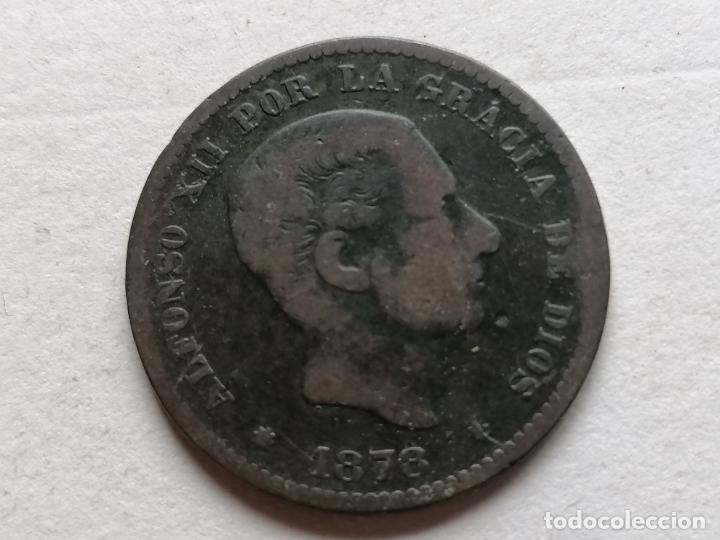 Monedas de Espa&ntilde;a: MONEDA CINCO CENTIMOS, ALFONSO XII, 1878 - Foto 1