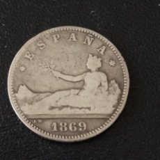 Monedas de España: ESPAÑA 1 PESETA 1869 ”ESPAÑA ”. Lote 337032563