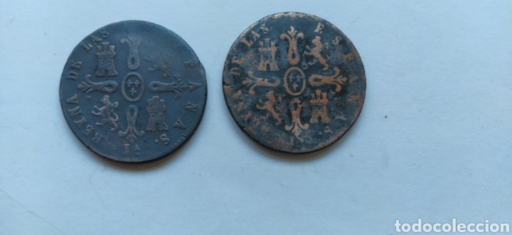 Monedas de Espa&ntilde;a: Monedas de cobre de Isabel II. - Foto 6