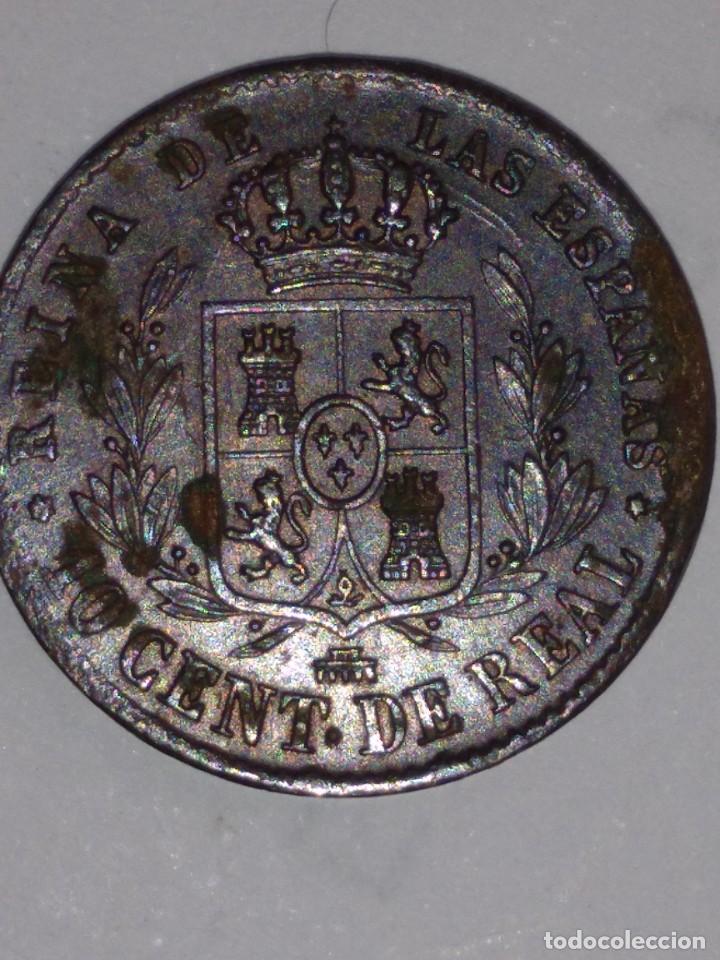 Monedas de Espa&ntilde;a: 10 centimos 1856 ISABEL II - Segovia- EBC - Foto 3