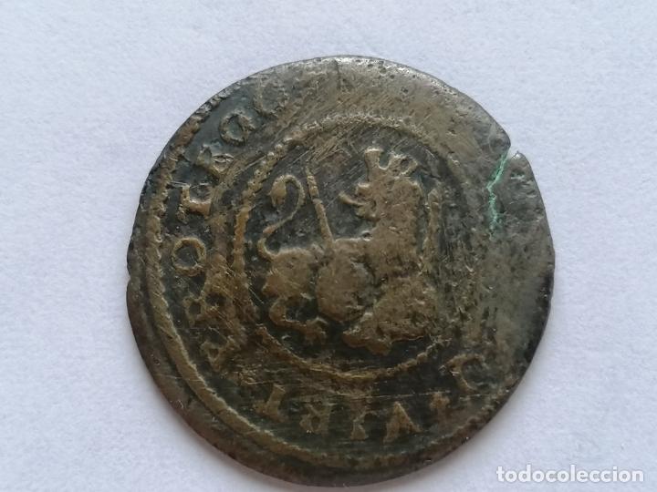 Monedas de Espa&ntilde;a: MONEDA FELIPE V, 2 MARAVEDIS, BARCELONA - Foto 2
