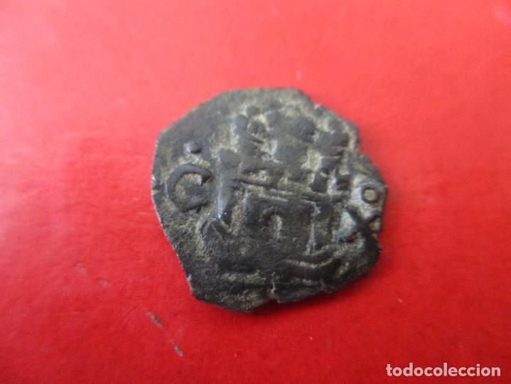 Monedas de Espa&ntilde;a: Felipe II. Blanca acu&ntilde;ada en Cuenca - Foto 2
