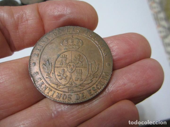 Monedas de Espa&ntilde;a: MONEDA DE 5 C&Eacute;NTIMOS DE 1868 DE ISABEL II DE BARCELONA - Foto 2