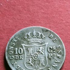 Monedas de España: MONEDA DIEZ CENTAVOS DE PESO ALFONSO 12 FILIPINAS 1885. Lote 342210473