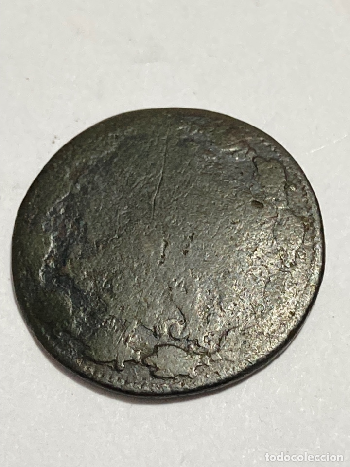 Monedas de Espa&ntilde;a: Moneda 1825 cobre carolus - Foto 2