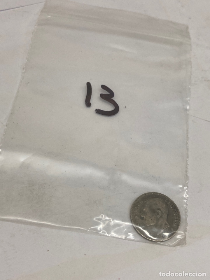 Monedas de Espa&ntilde;a: Moneda de plata 50 c&eacute;ntimos 1881 - Foto 3