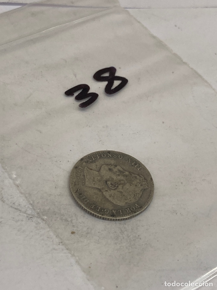 Monedas de Espa&ntilde;a: Moneda de plata una peseta 1901 - Foto 3