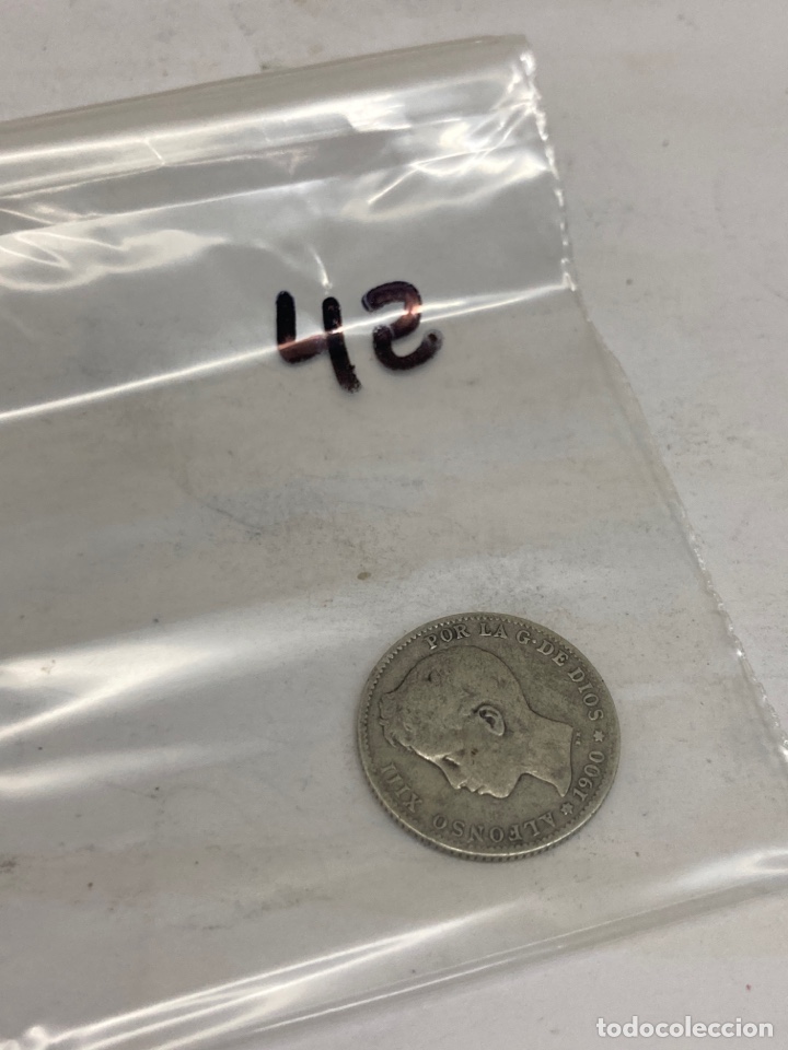 Monedas de Espa&ntilde;a: Moneda de plata una peseta 1900 - Foto 3