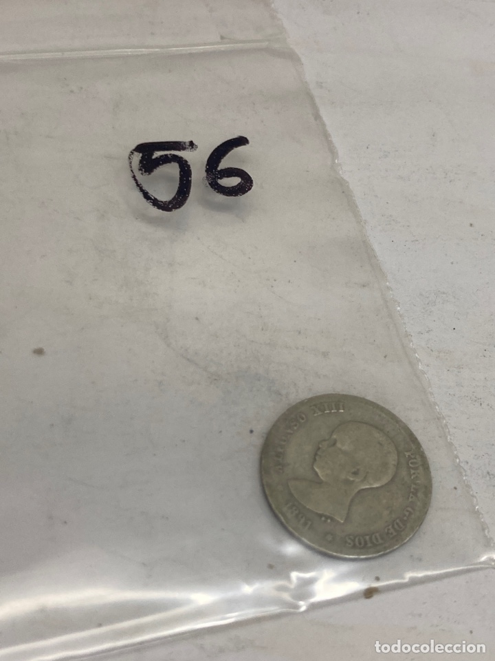 Monedas de Espa&ntilde;a: Moneda de plata una peseta 1891 - Foto 3