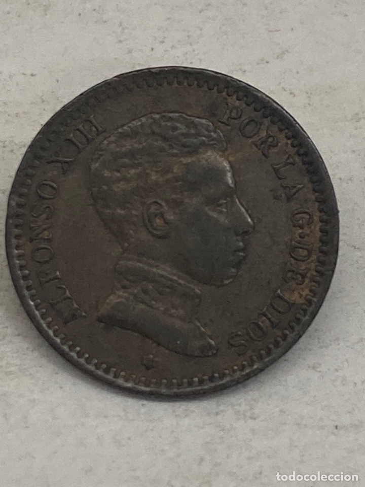 Monedas de Espa&ntilde;a: Moneda de 2 c&eacute;ntimos 1904 - Foto 1