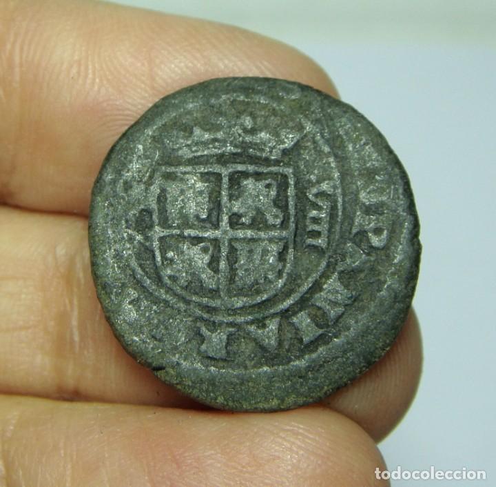 Monedas de Espa&ntilde;a: 8 Maraved&iacute;s. Felipe IV. Sevilla - Foto 2