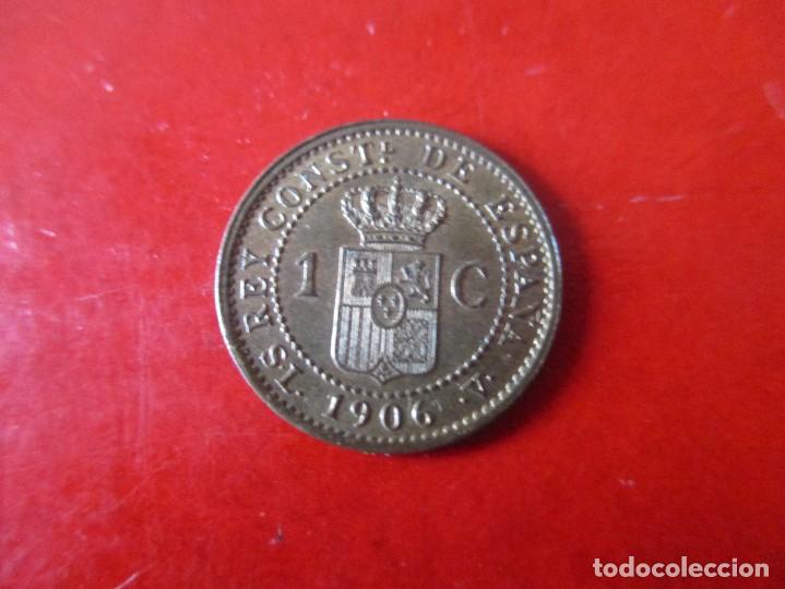 Monedas de Espa&ntilde;a: Alfonso XIII. 1 centimo de 1906 SLV sin circular - Foto 2