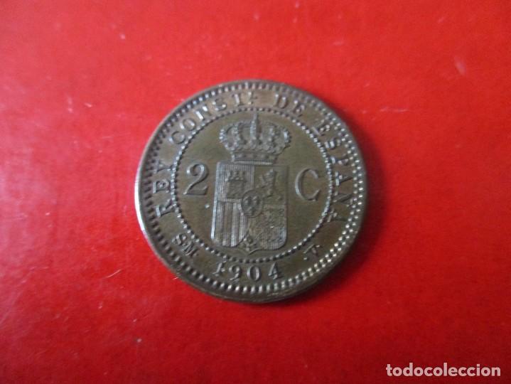 Monedas de Espa&ntilde;a: Alfonso XIII. 2 centimos de 1904 SMV sin circular - Foto 1