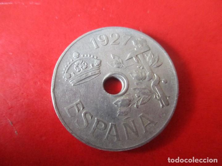 Monedas de Espa&ntilde;a: Alfonso XIII. 25 centimos de 1927 - Foto 1