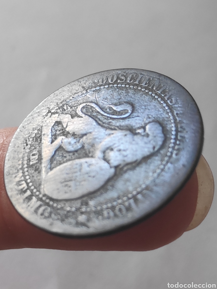 Monedas de Espa&ntilde;a: Moneda de 5 c&eacute;ntimos 1870 - Foto 4