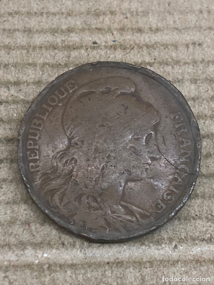 Monedas de Espa&ntilde;a: Moneda 10 francs 1916 - Foto 1
