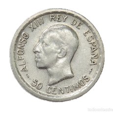 Monedas de España: 50 CÉNTIMOS 1926 P•C-S. ALFONSO XIII.. Lote 349932184