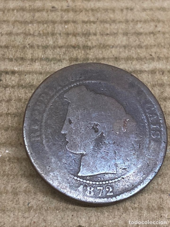 Monedas de Espa&ntilde;a: Moneda de 10 c&eacute;ntimos 1870 - Foto 1