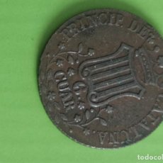 Monedas de España: MONEDA 6 QUARTO 1844 PRINCIPADO DE CATALUÑA ISABEL II SIN CIRCULAR. Lote 350199409