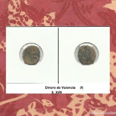 Monedas de España: MONEDA DINERO DE VALENCIA S XVII