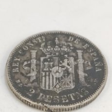 Monedas de España: JOY-2195. MONEDA 2 PESETAS. AÑO 1882. ALFONSO XII. Lote 350525654