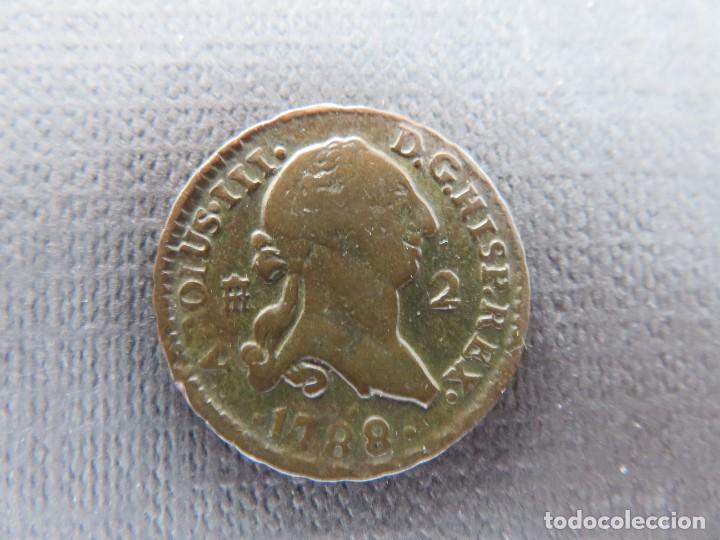 Monedas de Espa&ntilde;a: 2 maraved&iacute;s de 1788 - Foto 1