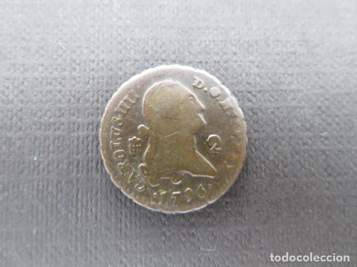 Monedas de Espa&ntilde;a: 2 maraved&iacute;s de 1796 - Foto 1