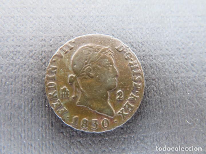 Monedas de Espa&ntilde;a: 2 maraved&iacute;s de 1830 - Foto 1