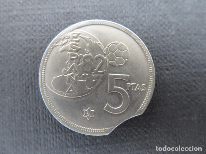 Monedas de Espa&ntilde;a: 5 pesetas de 1980 estrella 81 Error - Foto 2