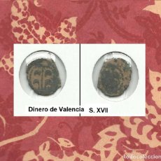 Monedas de España: DINERO DE VALENCIA SIGLO XVII